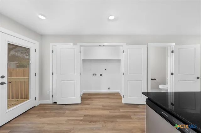 a view of empty room