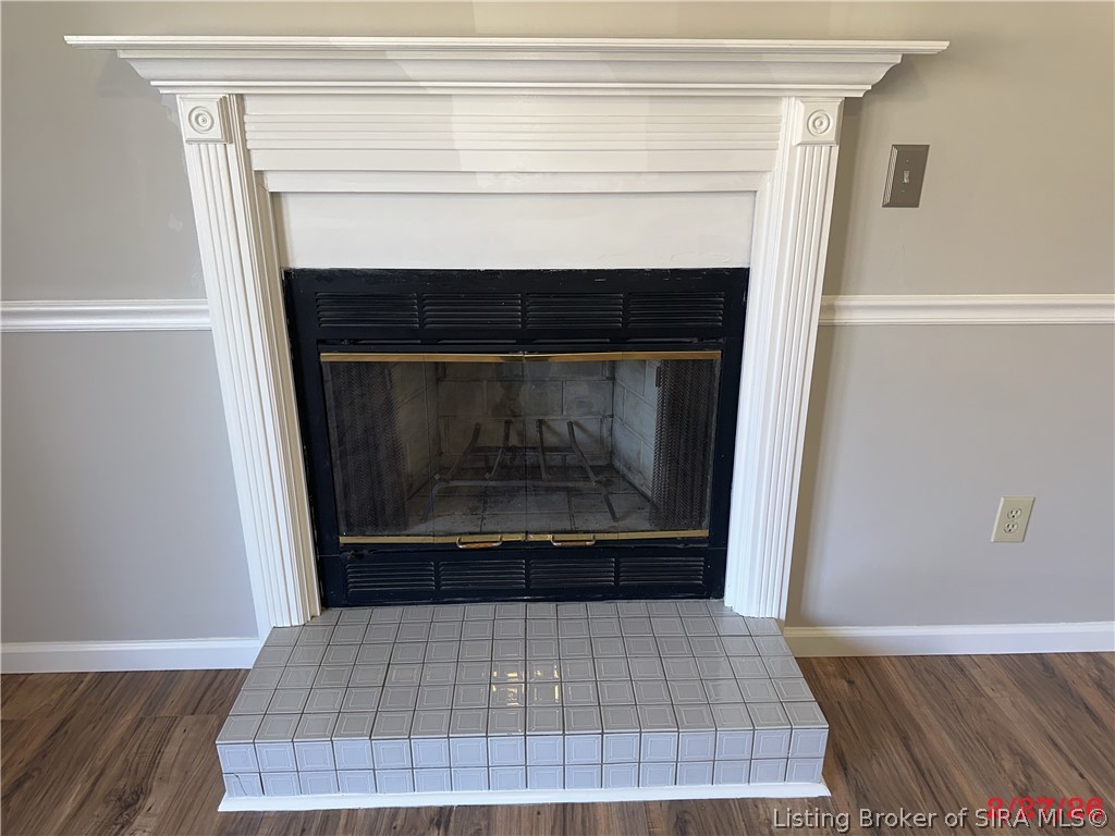 1801 Rita Drive New Albany, IN 47150 - Photo 5 of 37 Fireplace is great the way it is or you can decorate up a little bit by watching some of the remodeling shows