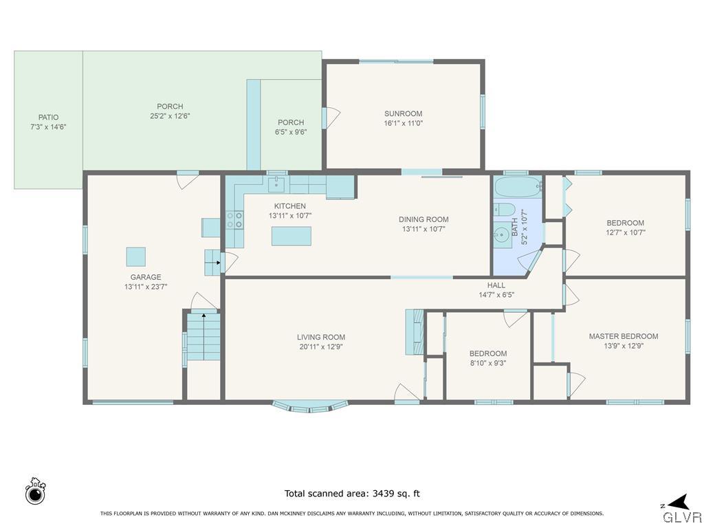 1135 North Brookside Road Allentown, PA 18106 - Photo 40 of 41 Main floor plan