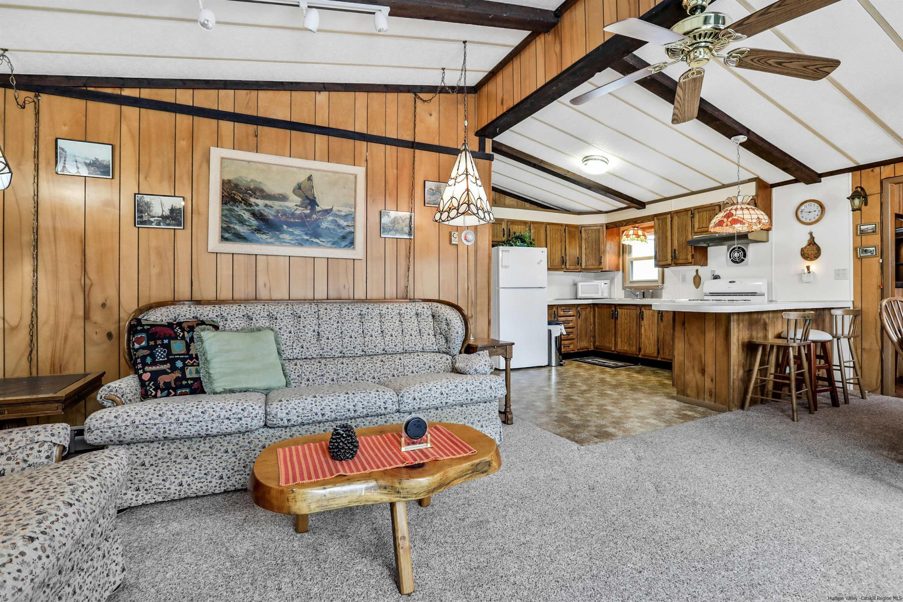 60 Grandview Acres Road Phoenicia, NY 12464 - Photo 8 of 21 a living room with furniture and a painting