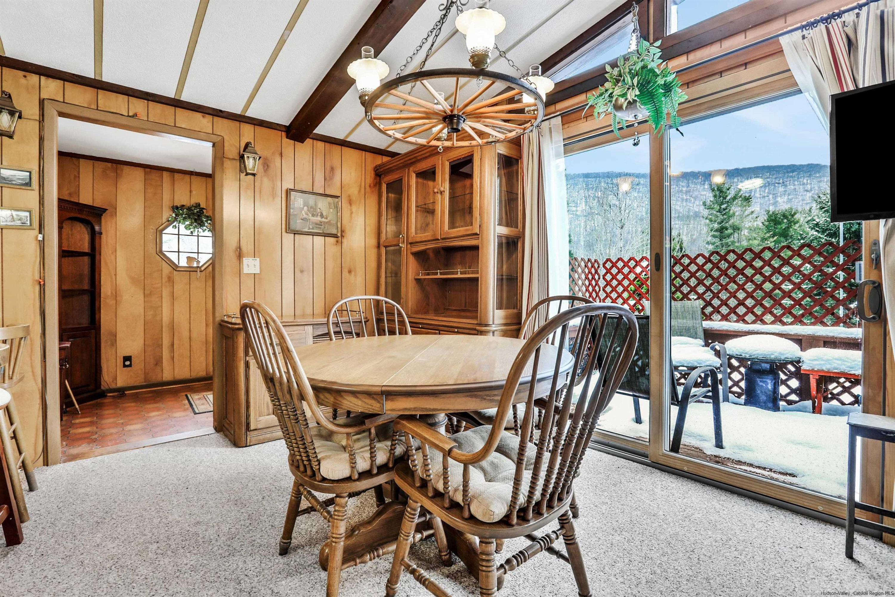 60 Grandview Acres Road Phoenicia, NY 12464 - Photo 9 of 21 a view of a patio with a table and chairs