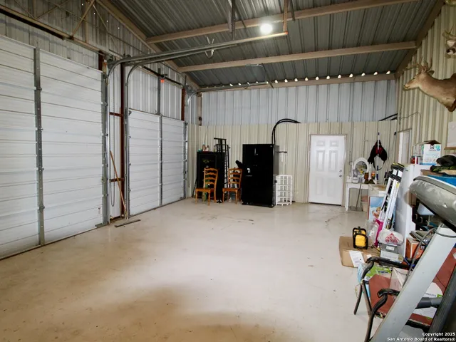 a view of room with gym equipment