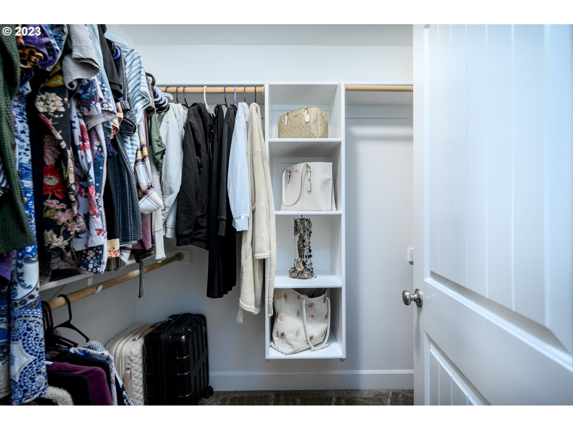 501 Merlot Street Amity, OR 97101 - Photo 19 of 44 a view of walk in closet with clothes and shoes