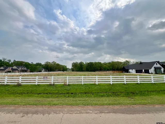 a view of green field with clear sky
