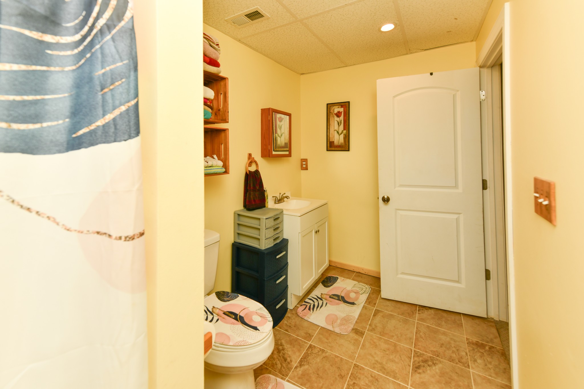 508 Gunson Ridge Road Cumberland City, TN 37050 - Photo 50 of 56 a bathroom with a sink and mirror