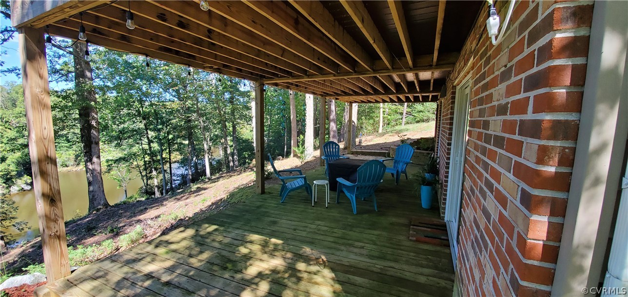 347 Hickory Road Lancaster, VA 22503 - Photo 34 of 48 a view of an outdoor sitting area