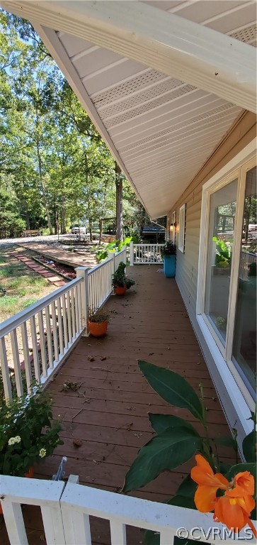 347 Hickory Road Lancaster, VA 22503 - Photo 9 of 48 a view of a porch