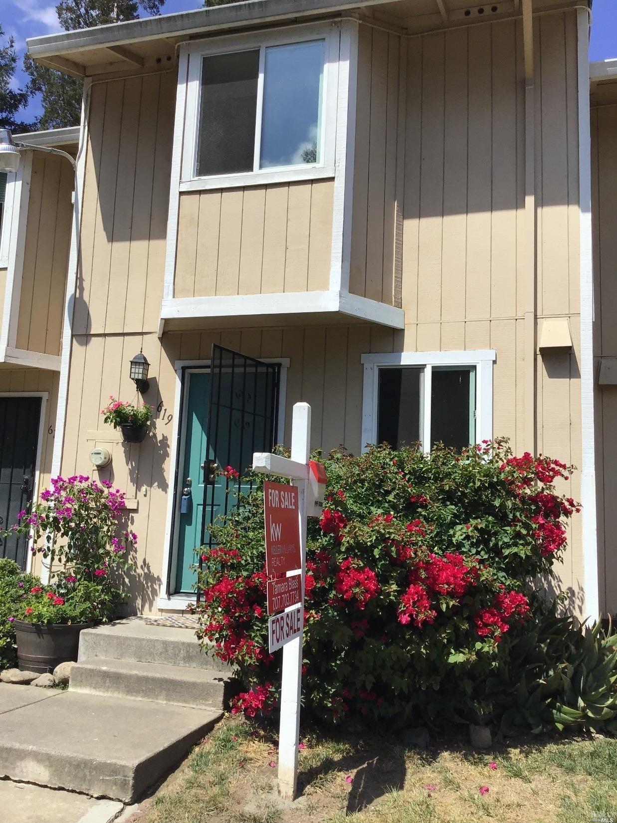 619 Olive Street Santa Rosa, CA 95407 - Photo 1 of 1 Roomy two story townhouse