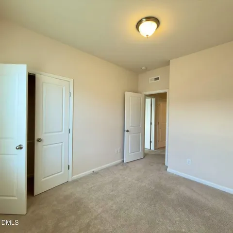 a view of room and utility room
