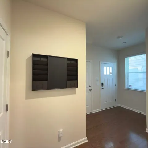 a view of front door