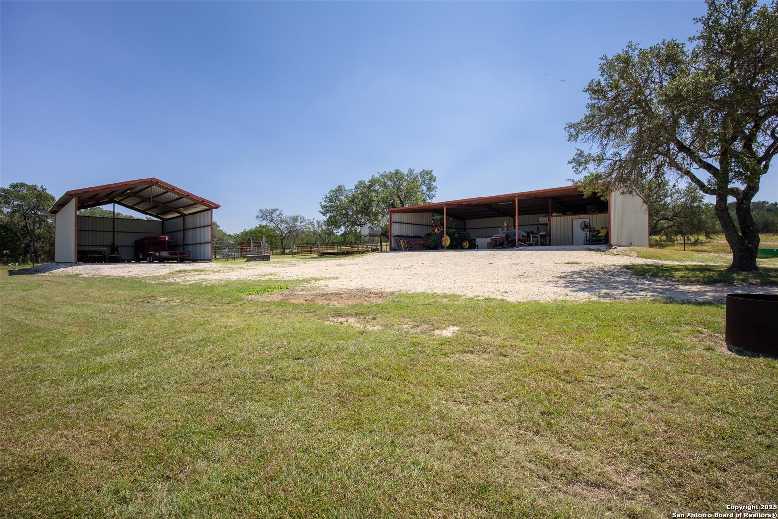 34 Cravey Road Boerne, TX 78006 - Photo 46 of 69 a view of a yard with a house and a large tree