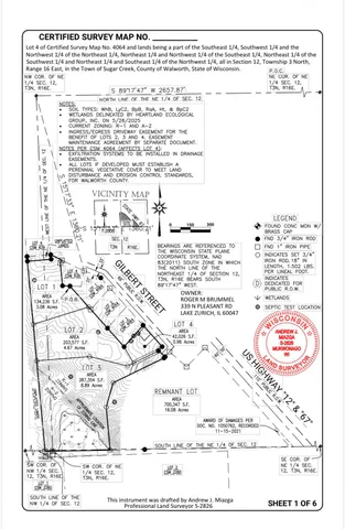 $575,000 | Lt0 Gilbert Street, Sugar Creek, WI 53121