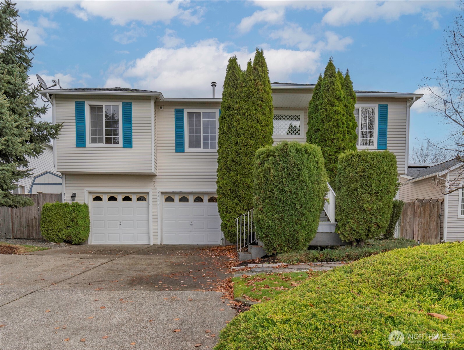 front view of a house