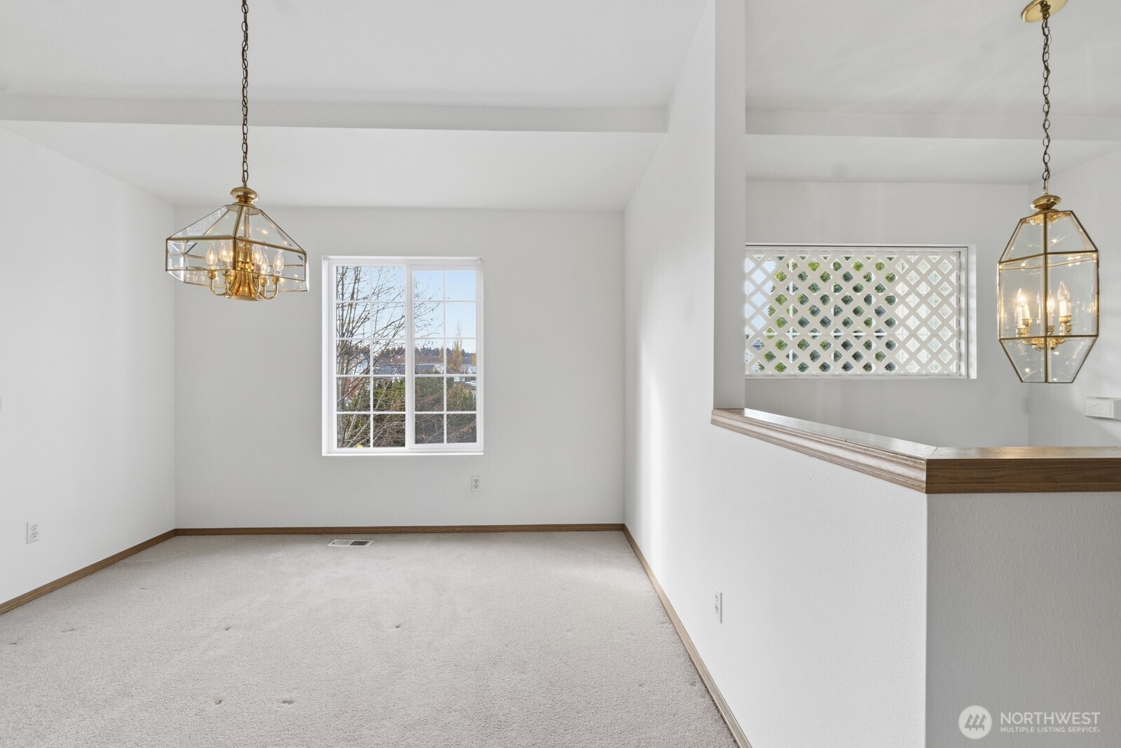 14905 Prairie Vista Loop Southeast Yelm, WA 98597 - Photo 13 of 40 a view of an empty room with a window