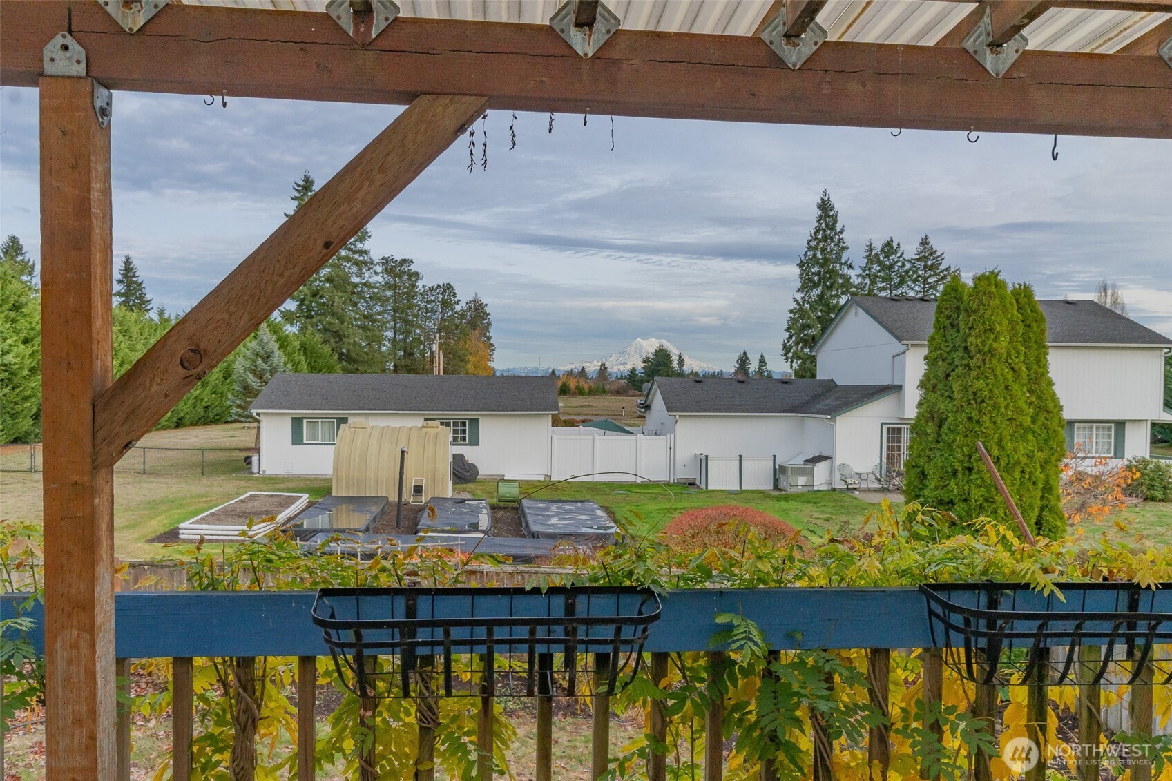 14905 Prairie Vista Loop Southeast Yelm, WA 98597 - Photo 37 of 40 a view of balcony with outdoor space