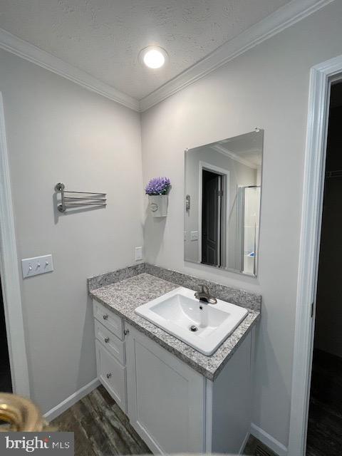 535 Parrish Lane Colonial Beach, VA 22443 - Photo 11 of 18 a bathroom with a sink and a mirror
