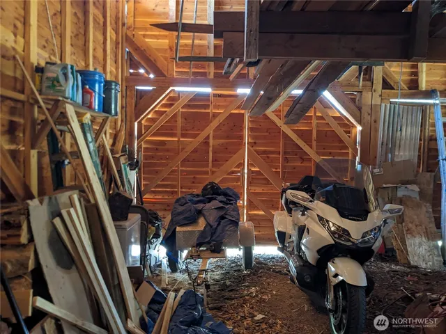 a view of car garage