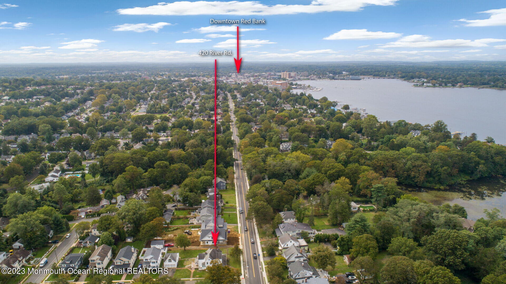 420 River Road Fair Haven, NJ 07704 - Photo 33 of 34 a view of a city