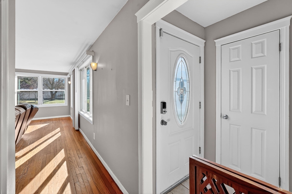 20 Old Orchard Road Wilbraham, MA 01095 - Photo 11 of 40 a view of a hallway with wooden floor and staircase