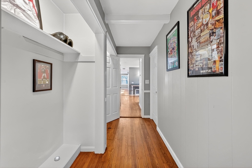 20 Old Orchard Road Wilbraham, MA 01095 - Photo 27 of 40 a view of a hallway with wooden floor and staircase