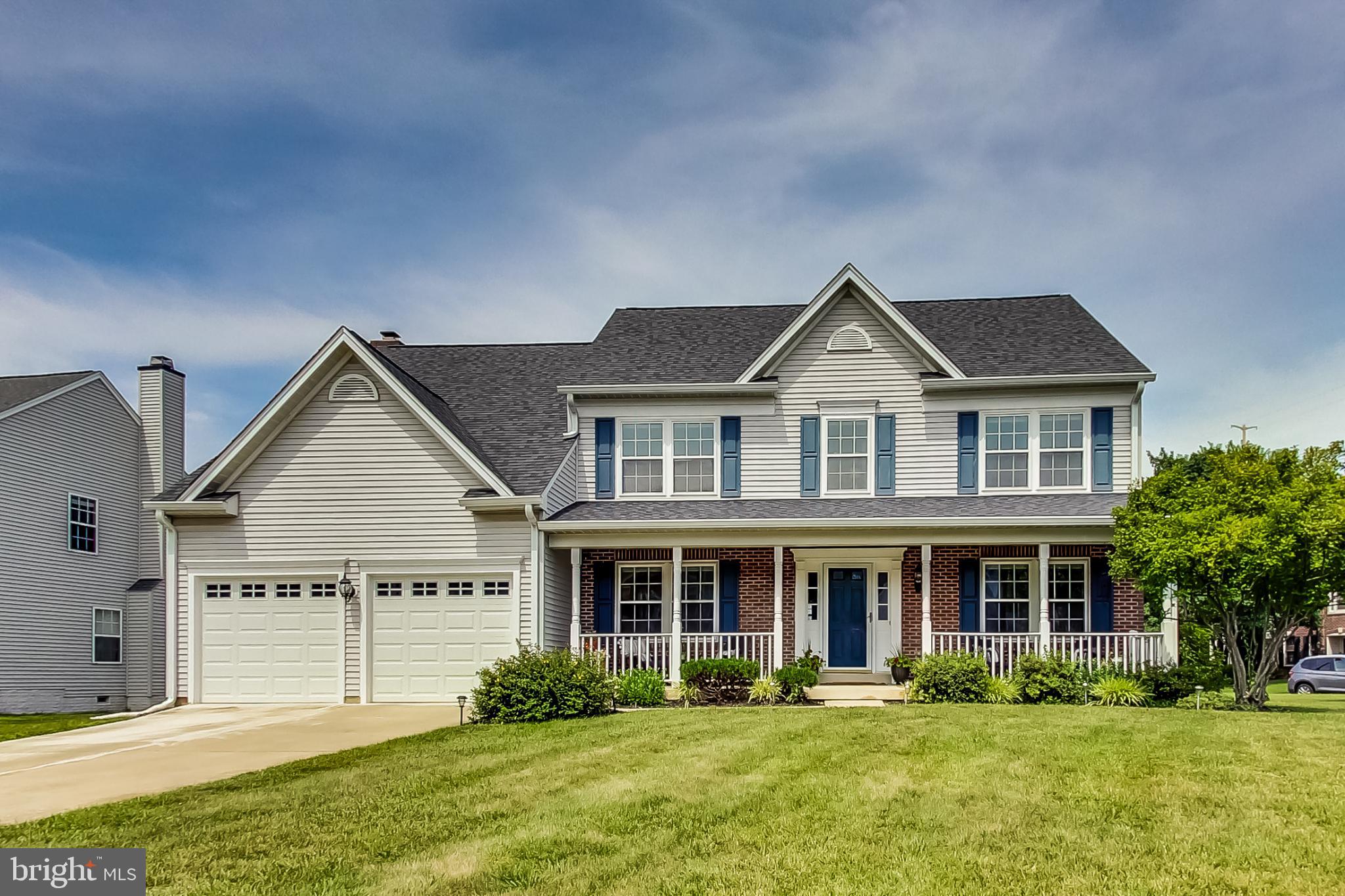 5312 Hever Way Frederick, MD 21703 - Photo 20 of 36 a front view of a house with a yard