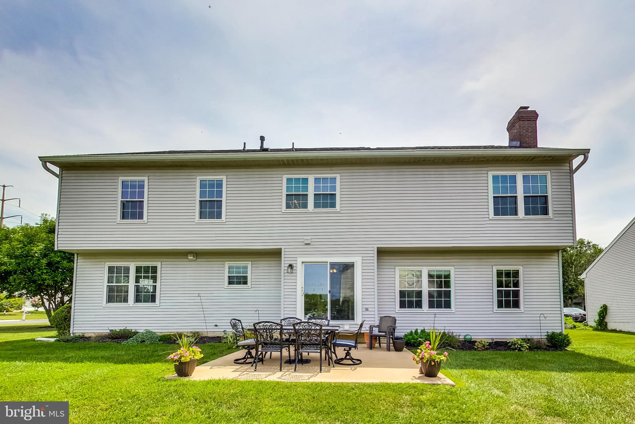 5312 Hever Way Frederick, MD 21703 - Photo 22 of 36 a front view of house with yard and outdoor seating