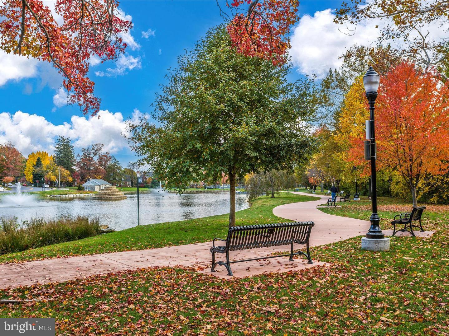 5312 Hever Way Frederick, MD 21703 - Photo 29 of 36 a garden with trees in the background