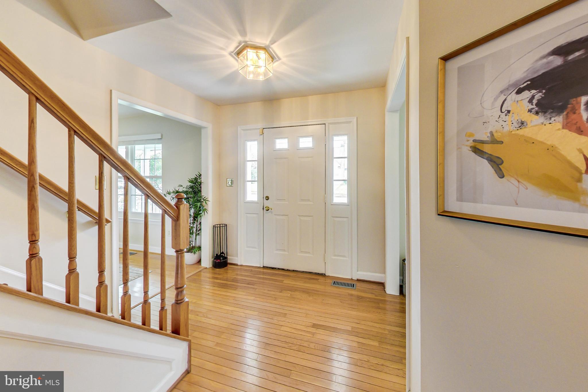 5312 Hever Way Frederick, MD 21703 - Photo 5 of 36 a view of an entryway with wooden floor