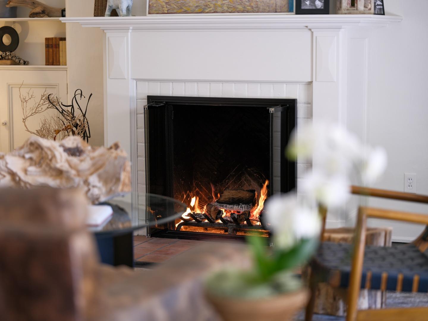 150 Littlefield Road Monterey, CA 93940 - Photo 45 of 51 a view of a fireplace in garage