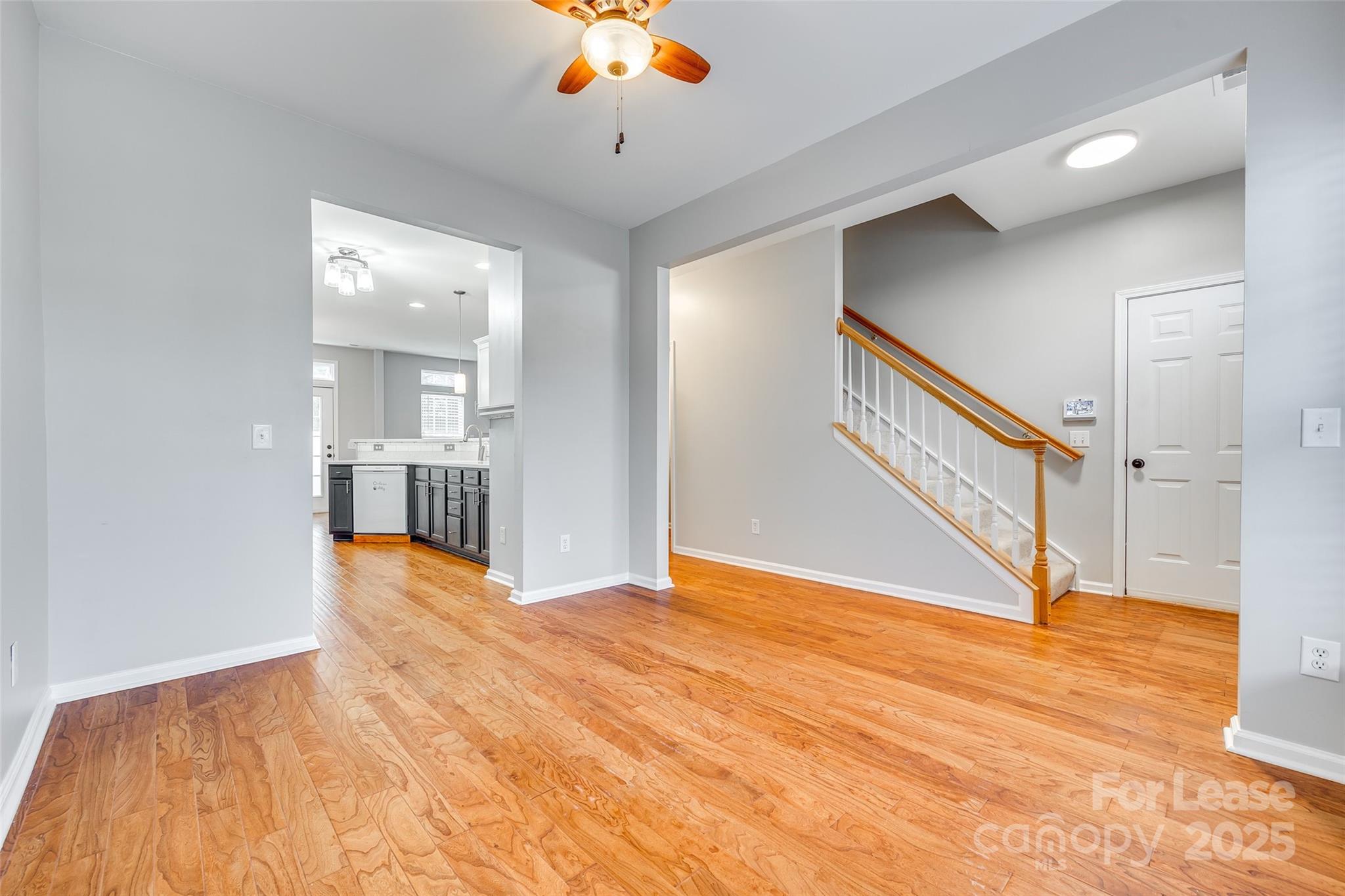618 Bayou Circle Clover, SC 29710 - Photo 6 of 29 a view of an empty room with wooden floor and a window