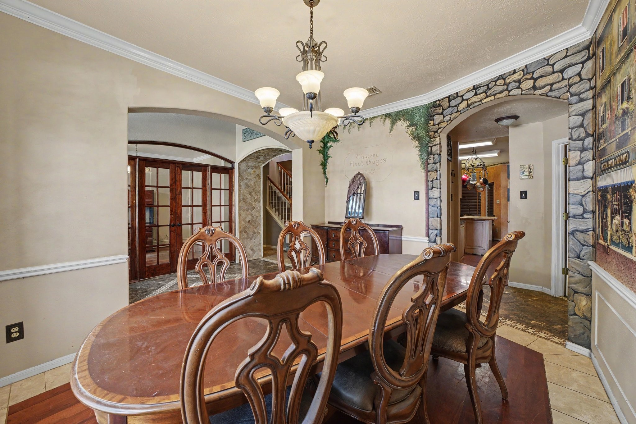 7918 Duncansby Vale Road Houston, TX 77095 - Photo 9 of 39 Imagine playing late night card games in this spacious dining room, conveniently located with direct access to the kitchen!