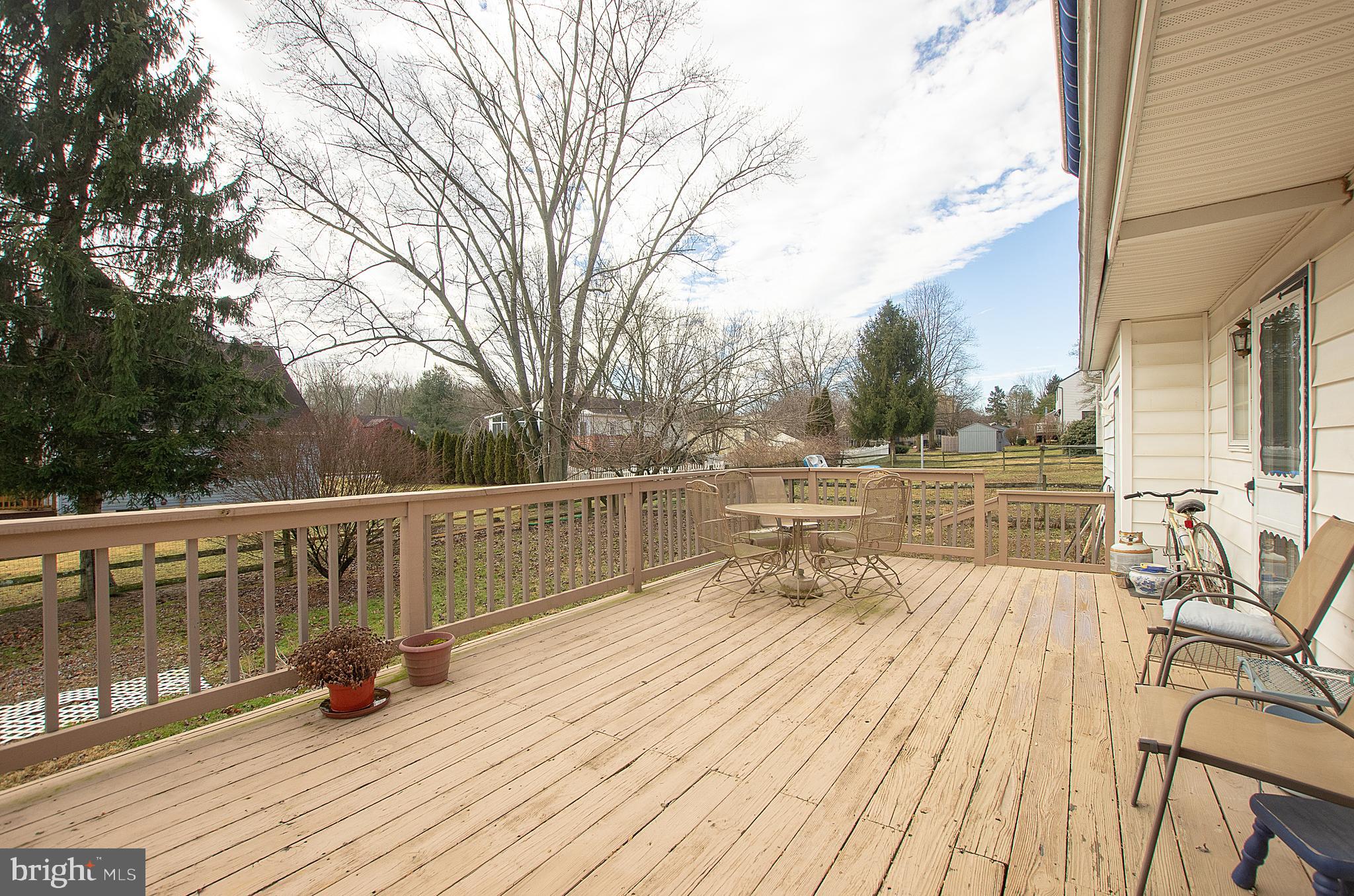 3710 Humpton Road Downingtown, PA 19335 - Photo 19 of 19 Large Back Deck