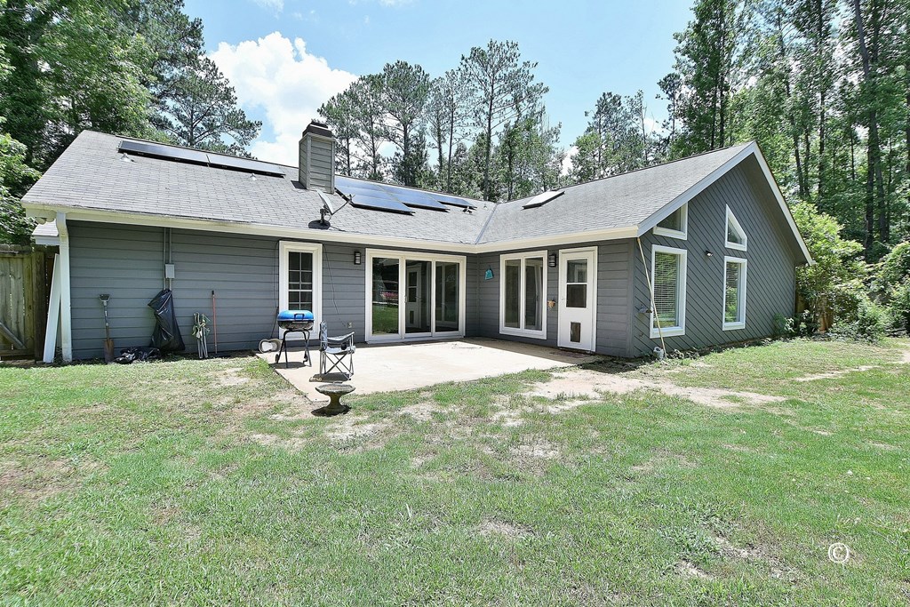 420 Cheyenne Road Columbus, GA 31904 - Photo 20 of 31 Back of Home with Patio