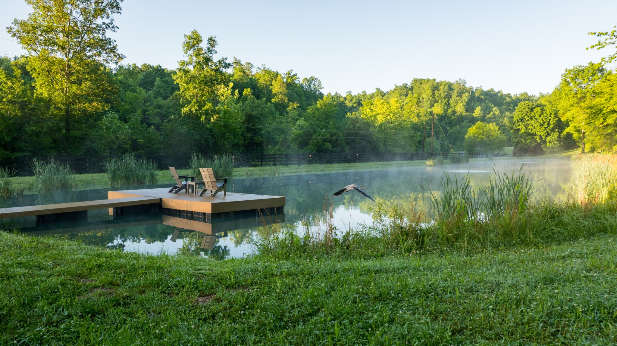 7556 Caney Fork Road Fairview, TN 37062 - Photo 18 of 47 a view of a lake with a house in the background
