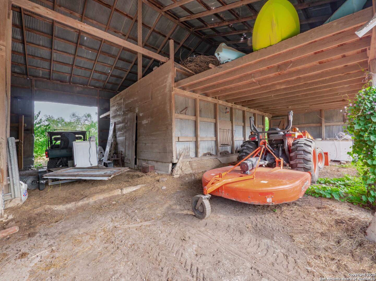 6147 Pfeil Road Schertz, TX 78154 - Photo 41 of 47 a view of a room with wooden roof and potted plants