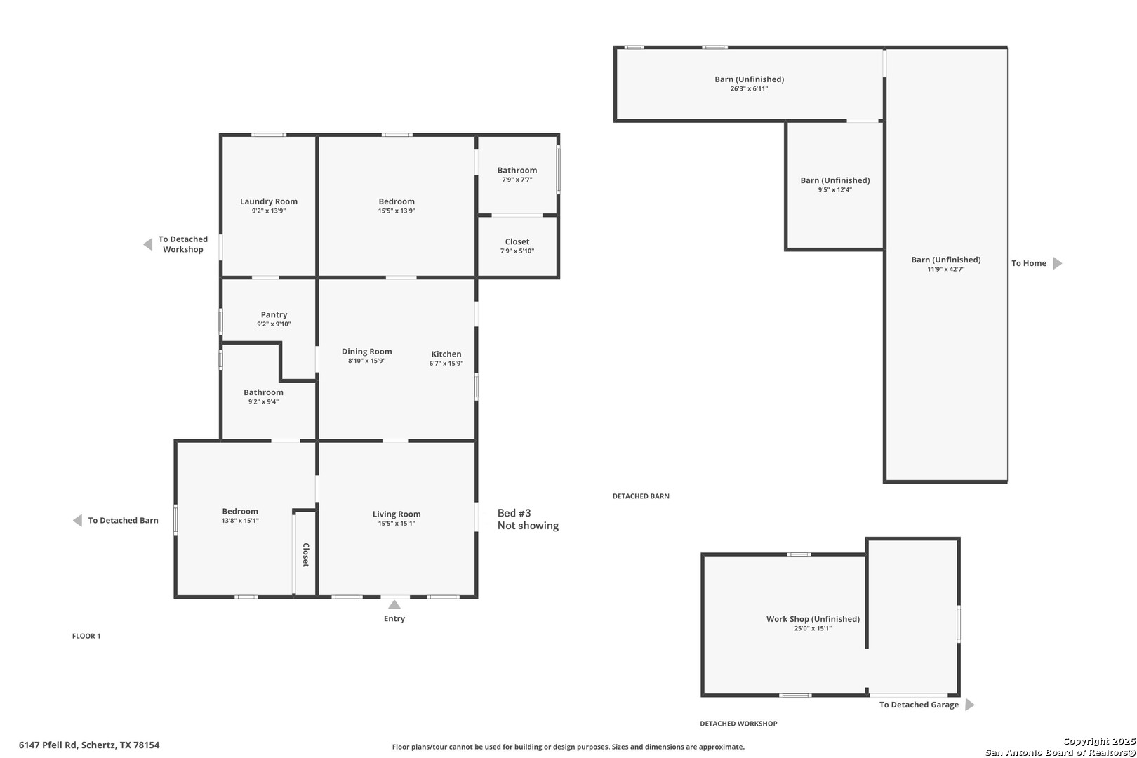 6147 Pfeil Road Schertz, TX 78154 - Photo 47 of 47 a picture of floor plan