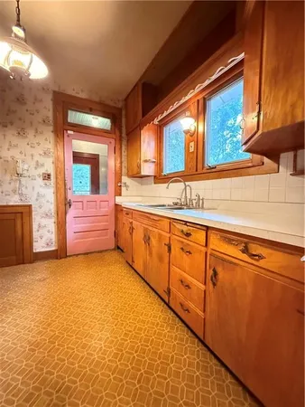 a view of a small space