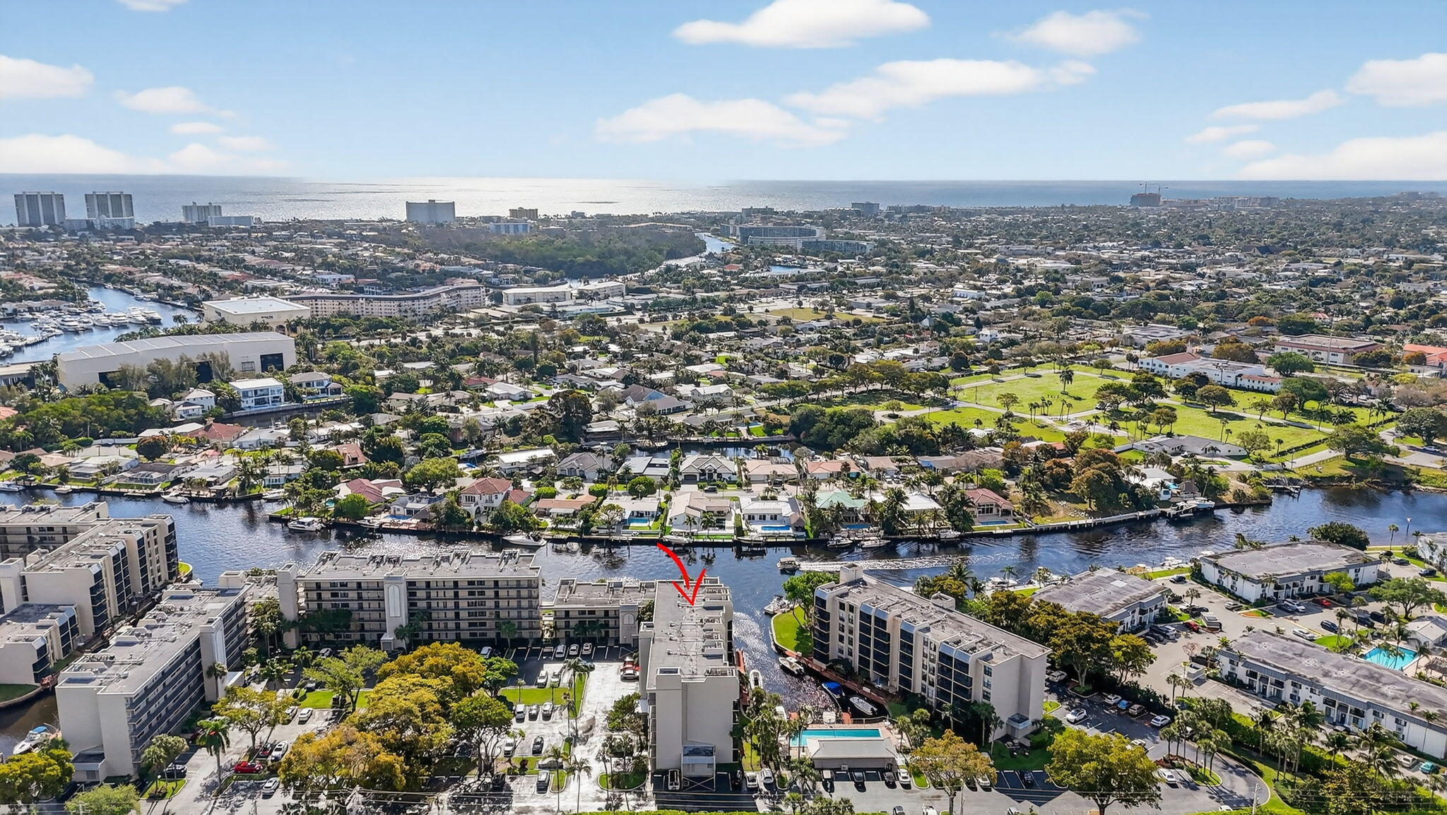 20 Royal Palm Way, Unit 602 Boca Raton, FL 33432 - Photo 36 of 56 an aerial view of a city