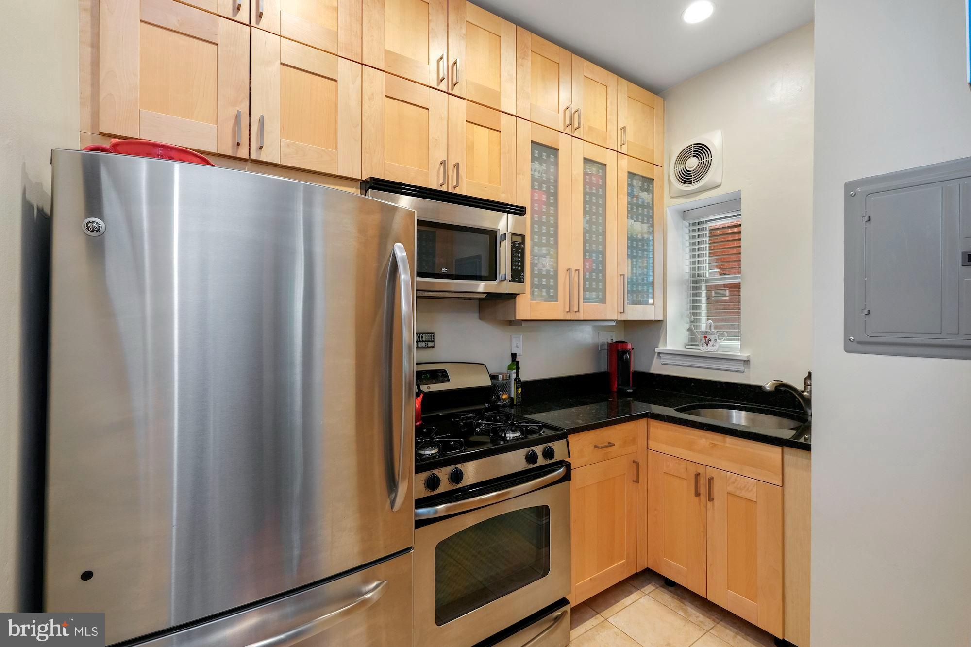 2010 Kalorama Road Northwest, Unit 201 Washington, DC 20009 - Photo 12 of 22 Stainless steel appliances and tons of cabinets