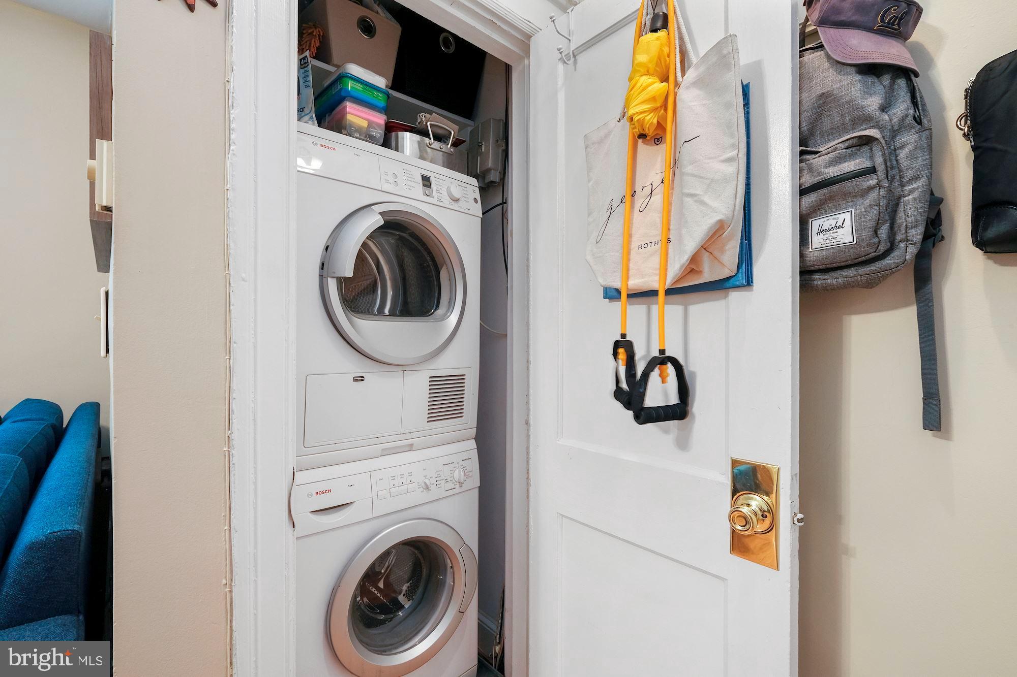 2010 Kalorama Road Northwest, Unit 201 Washington, DC 20009 - Photo 21 of 22 In-unit laundry