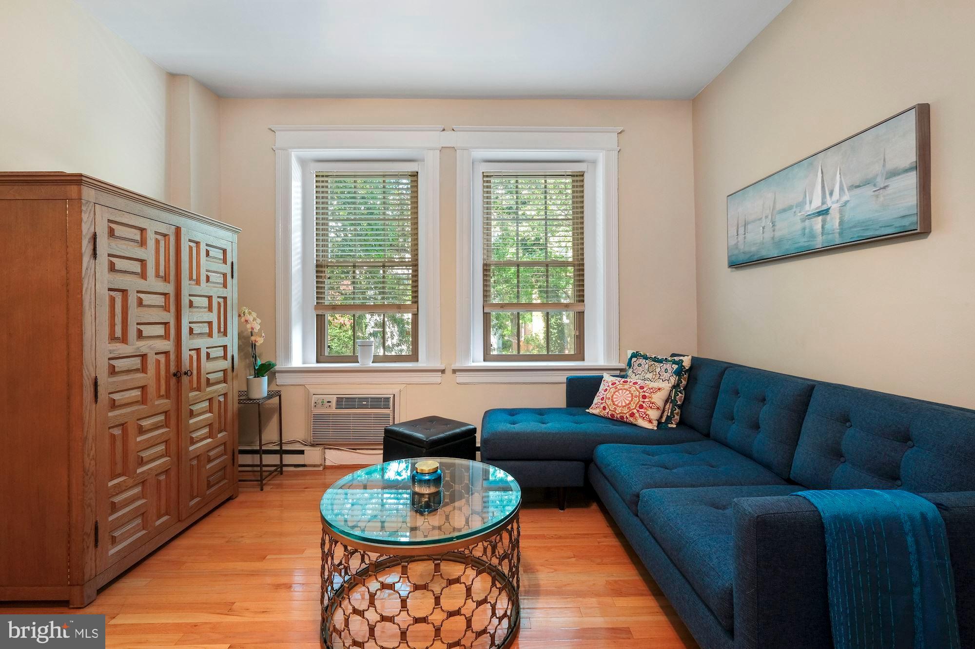 2010 Kalorama Road Northwest, Unit 201 Washington, DC 20009 - Photo 5 of 22 Views of the trees from the living room