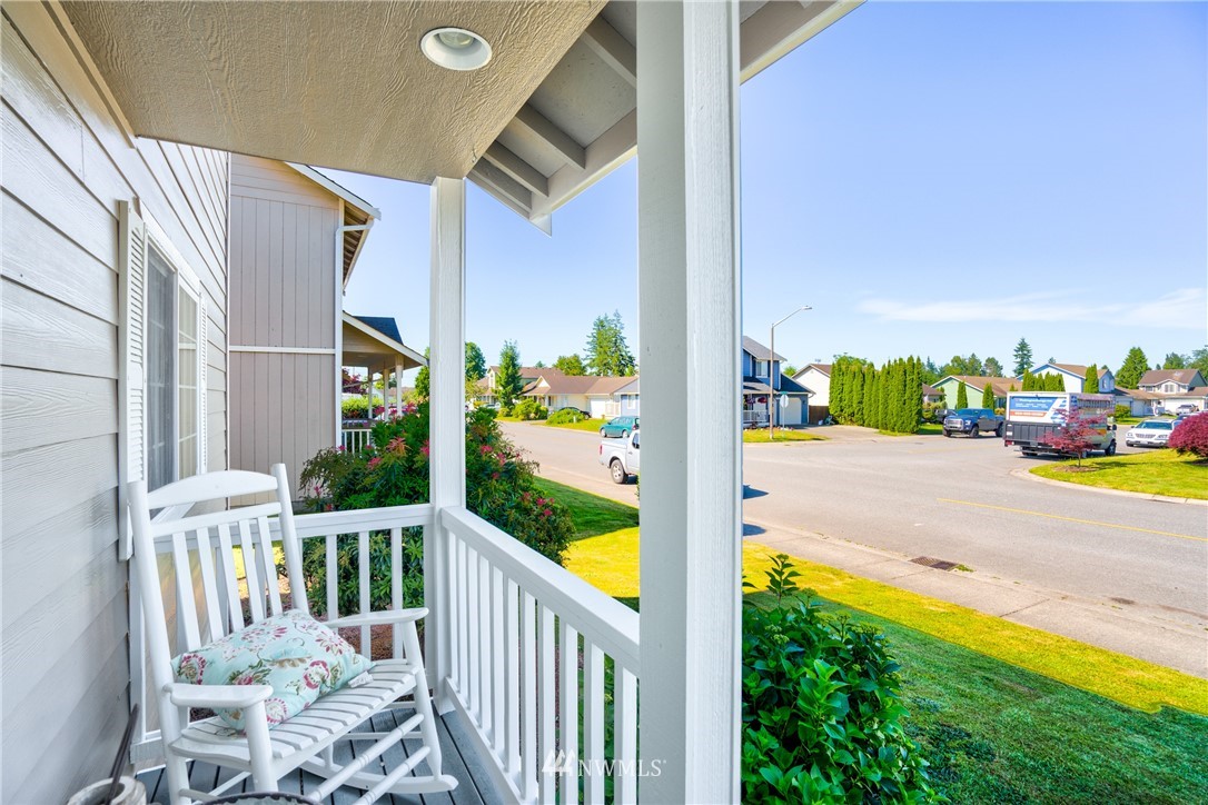 417 Spring Lane Sedro-Woolley, WA 98284 - Photo 3 of 29 a view of a balcony and front door