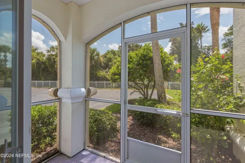 a view of a room and window