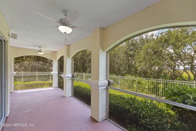 a view of outdoor space and balcony