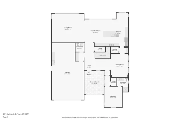 $1,149,950 | 2371 Rio Grande Drive, Tracy, CA 95377