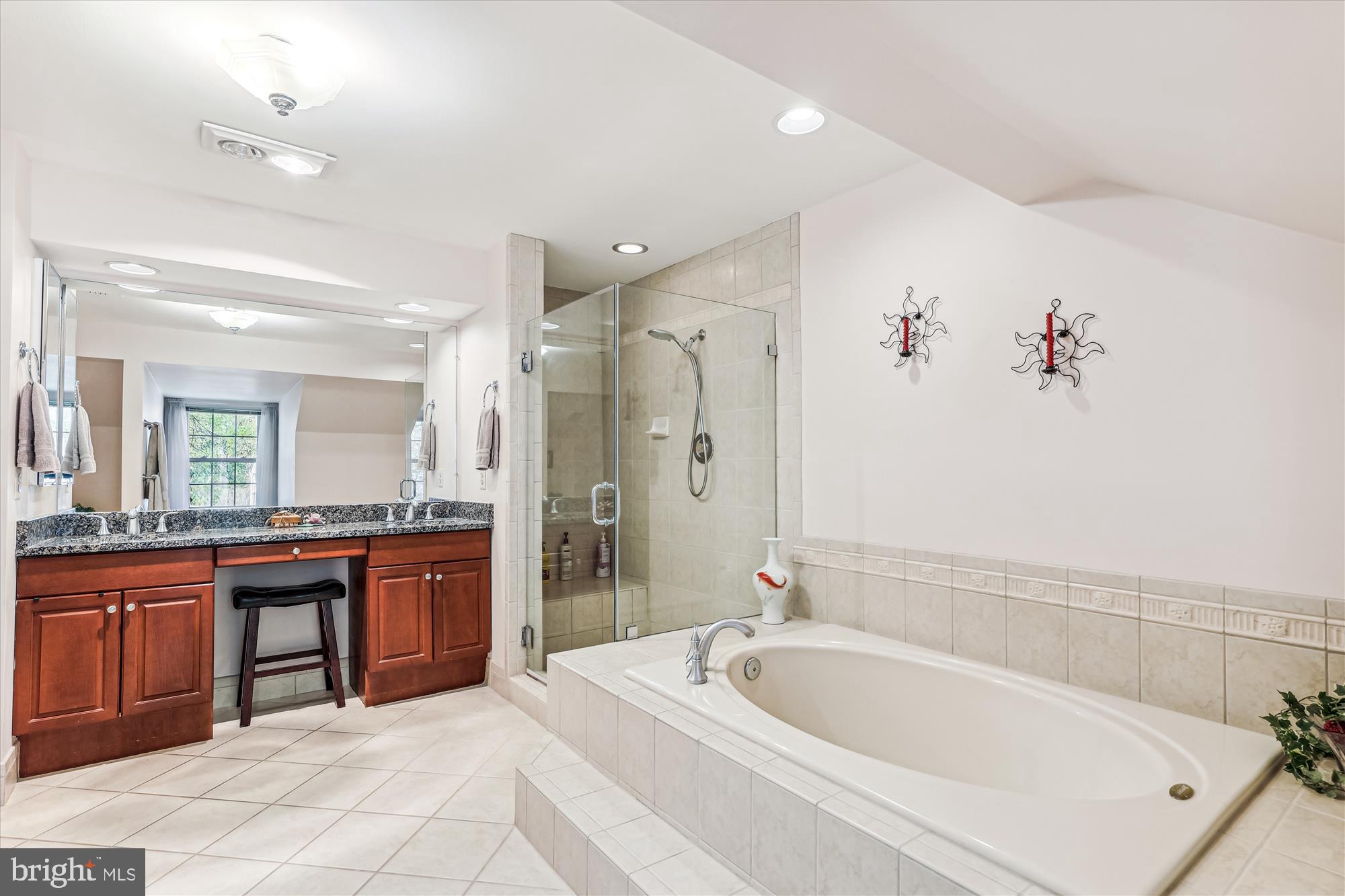 4411 Nuttall Road Fairfax, VA 22032 - Photo 6 of 71 Granite counters and linen closet in Primary Bath.