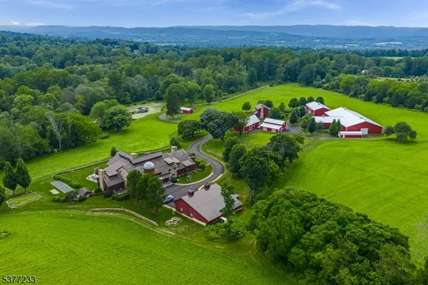 a view of an outdoor space yard and mountain