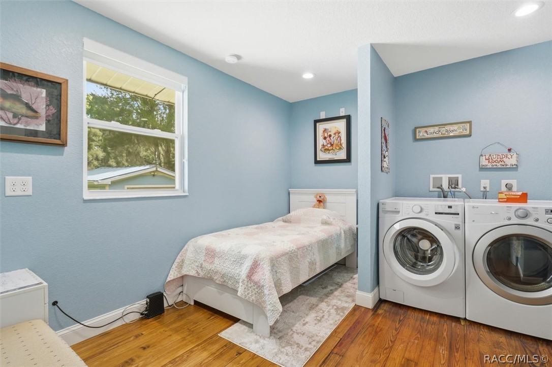 4099 West Ridge Court Dunnellon, FL 34433 - Photo 35 of 49 This space doubles as a laundry room, storage closet and bed for extra overnight grandkids or guests? Nice bonus space with many uses. Check out what your best use could be?