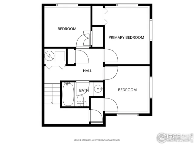 a picture of a wall with a white wall and a painting