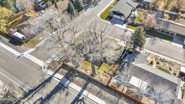 a view of a city with mountains in the background